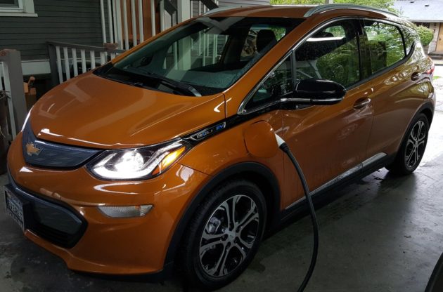 Chevrolet Bolt-EV j1772 Charger