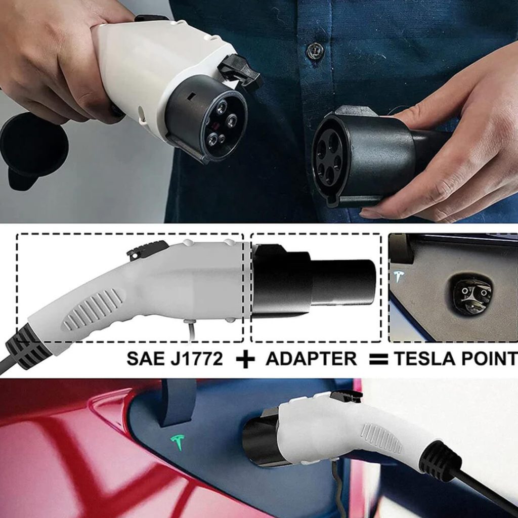 tesla J1772 adapter